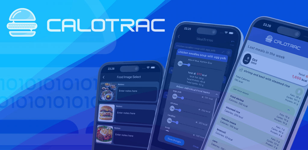 caloTrac app showcase